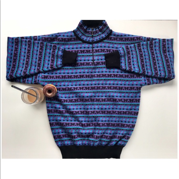 Demetre Sweaters - Demetre Sweater 1/4 Zip Vintage Medium